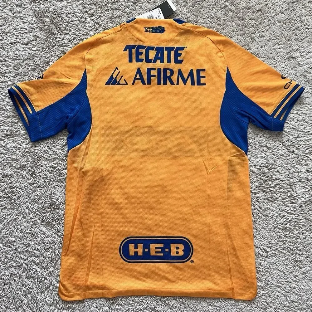 adidas Tigres UANL 25/26 Home Authentic Soccer Jersey JJ2217 Men Size XL NWT